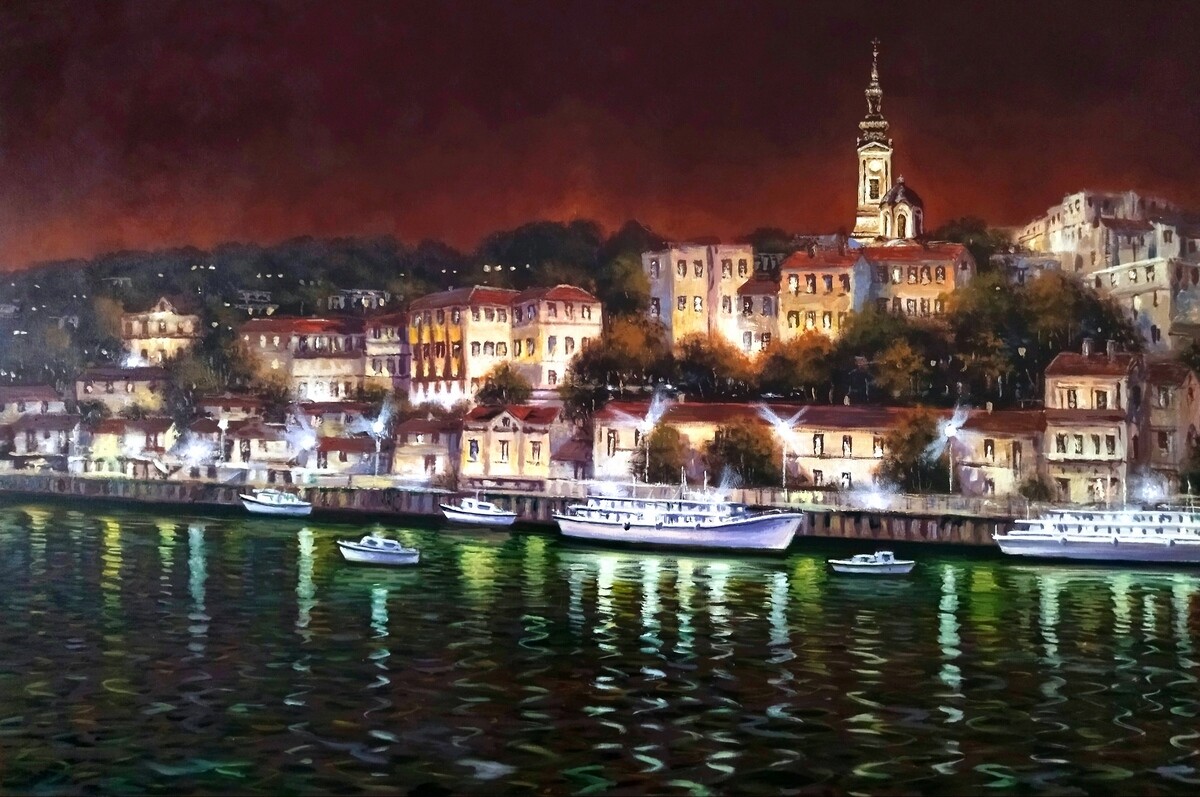 Belgrade by night 2