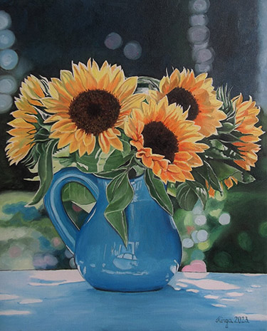 Sunflowers by Fekete Kormos Kinga