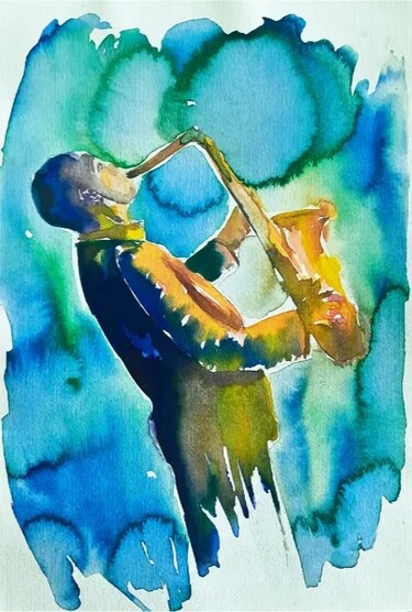 Saxophone by Andjela Miloševic