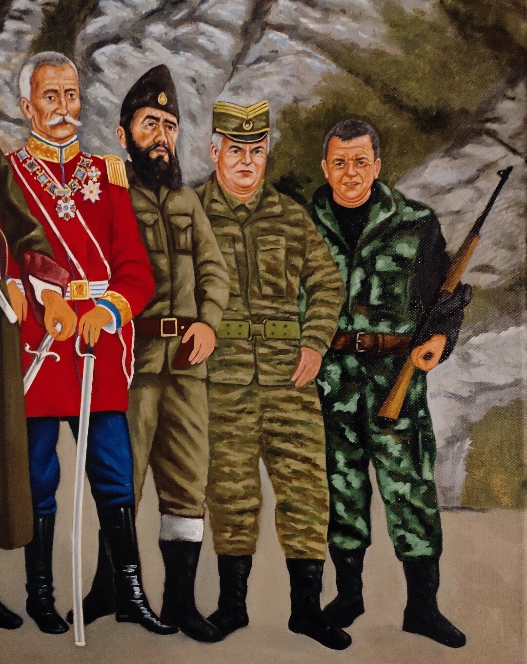 Serbian warriors